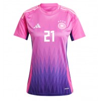 Camisa de time de futebol Alemanha Ilkay Gundogan #21 Replicas 2º Equipamento Feminina Europeu 2024 Manga Curta